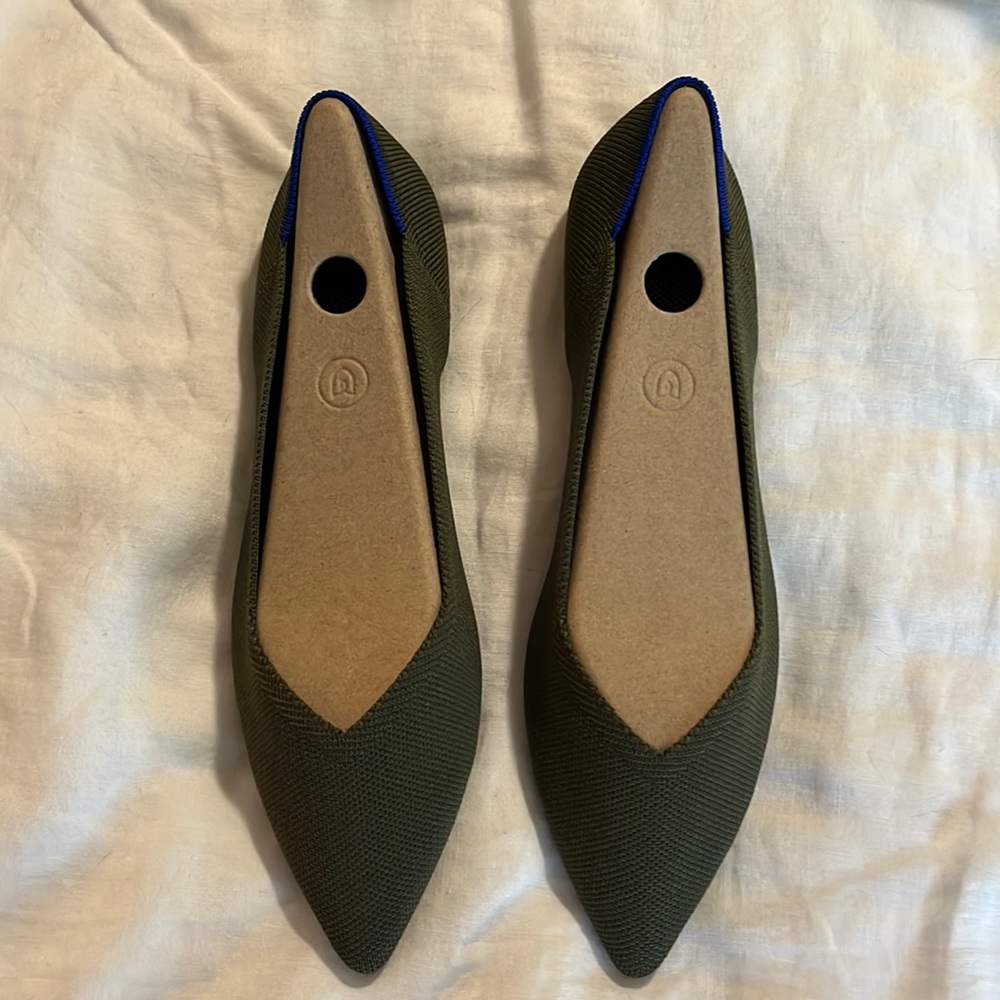 Rothys The Point size 11.5 Cypress new in box